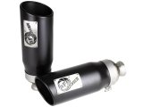 aFe MACH Force-XP 4-1/2in Steel OE Replacement Exhaust Tips - 2021+ Dodge Ram (5.7L V8) - Black thumbnail 2
