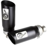 aFe MACH Force-XP 4-1/2in Steel OE Replacement Exhaust Tips - 2021+ Dodge Ram (5.7L V8) - Black thumbnail 7