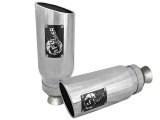 aFe MACH Force-XP 4-1/2in Steel OE Replacement Exhaust Tips - 2021+ Dodge Ram (5.7L V8) - Polished thumbnail 1