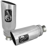 aFe MACH Force-XP 4-1/2in Steel OE Replacement Exhaust Tips - 2021+ Dodge Ram (5.7L V8) - Polished thumbnail 7
