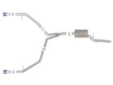 aFe MACH Force-Xp 13-16 Audi Allroad L4 SS Axle-Back Exhaust w/ Blue Flame Tips thumbnail 7