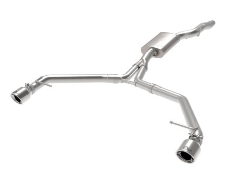 aFe MACH Force-Xp 13-16 Audi Allroad L4 SS Axle-Back Exhaust w/ Polished Tips thumbnail 2