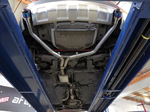 aFe MACH Force-Xp 13-16 Audi Allroad L4 SS Axle-Back Exhaust w/ Polished Tips thumbnail 5