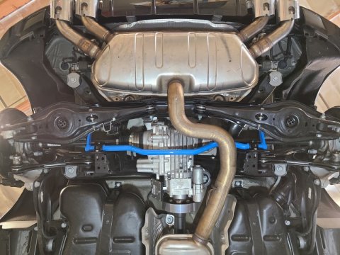 aFe 15-19 Volkswagen Golf R (MK7) L4-2.0L (t) CONTROL Series Sway Bar Set - Blue thumbnail 3