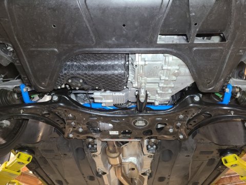 aFe 15-19 Volkswagen Golf R (MK7) L4-2.0L (t) CONTROL Series Sway Bar Set - Blue thumbnail 4