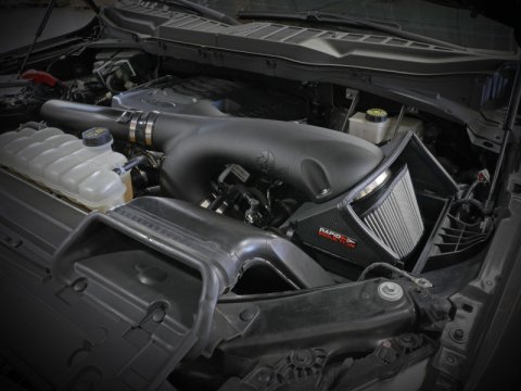 aFe Rapid Induction Cold Air Intake System w/Pro DRY S Filter 2021+ Ford F-150 V6-3.5L (tt) thumbnail 4