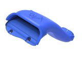 aFe Rapid Induction Dynamic Air Scoop 2021+ Ford F-150V6/V8 - Blue thumbnail 1