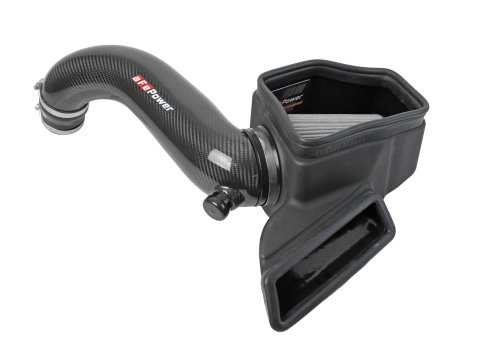 aFe 15-19 VW Golf R (MKVII) L4-2.0L (t) Track Series Carbon Fiber Intake System w/ Pro DRY S Filter thumbnail 5