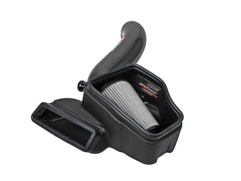aFe 15-19 VW Golf R (MKVII) L4-2.0L (t) Track Series Carbon Fiber Intake System w/ Pro DRY S Filter thumbnail 7