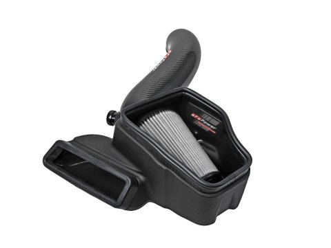 aFe 15-19 VW Golf R (MKVII) L4-2.0L (t) Track Series Carbon Fiber Intake System w/ Pro DRY S Filter thumbnail 8