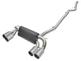 aFe 16-18 BMW M2 L6-3.0L MACH Force-Xp 3in to 2.5in 304 SS Cat-Back Exhaust System-Quad Polish Tips thumbnail 2