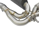 aFe 16-18 BMW M2 L6-3.0L MACH Force-Xp 3in to 2.5in 304 SS Cat-Back Exhaust System-Quad Polish Tips thumbnail 7