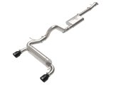 aFe Vulcan 3in 304 SS Cat-Back Exhaust 2021 Ford Bronco L4-2.3L (t)/V6-2.7L (tt) w/ Black Tips thumbnail 2