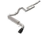 aFe Apollo GT 3in 409 SS Cat-Back Exhaust 2021 Ford Bronco L4-2.3L (t)/V6-2.7L (tt) w/ Black Tip thumbnail 2
