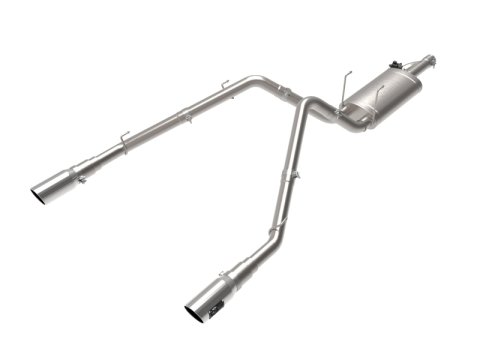 aFe 09-18 Ram 1500 V8 5.7L Hemi Gemini XV 3in 304 SS Cat-Back Exhaust w/ Polished Tips thumbnail 2