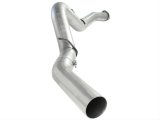 aFe ATLAS 5in Alum Steel DPF-Back Exhaust System 2007-10 GM Diesel Trucks V8-6.6L (td) thumbnail 2