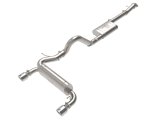aFe 2021+ Ford Bronco L4-2.3L (t) / V6-2.7L (tt) Vulcan 3in. to 2.5in. SS Cat-Back - Polished thumbnail 1