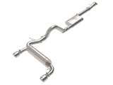 aFe 2021+ Ford Bronco L4-2.3L (t) / V6-2.7L (tt) Vulcan 3in. to 2.5in. SS Cat-Back - Polished thumbnail 2