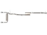 aFe 2021+ Ford Bronco L4-2.3L (t) / V6-2.7L (tt) Vulcan 3in. to 2.5in. SS Cat-Back - Polished thumbnail 6