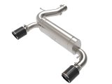 aFe Vulcan 3in 304 SS Axle-Back Exhaust 2021 Ford Bronco L4-2.3L (t)/V6-2.7L (tt) w/ Carbon Tips thumbnail 1