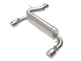 aFe Vulcan 3in 304 SS Axle-Back Exhaust 2021 Ford Bronco L4-2.3L (t)/V6-2.7L (tt) w/ Polished Tips thumbnail 1