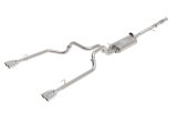 aFe Gemini XV 3in 304 SS Cat-Back Exhaust w/ Cutout 19-21 GM Silverado/Sierra 1500 V8- w/ Black Tips thumbnail 2