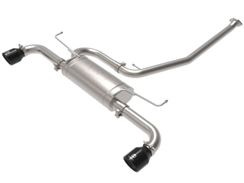 aFe POWER Takeda 19-21 Toyota RAV4 L4-2.5L 304SS CB Exhaust w/ Black Tips thumbnail 2