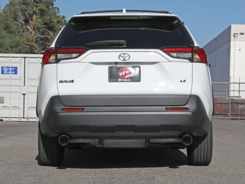 aFe POWER Takeda 19-21 Toyota RAV4 L4-2.5L 304SS CB Exhaust w/ Black Tips thumbnail 4