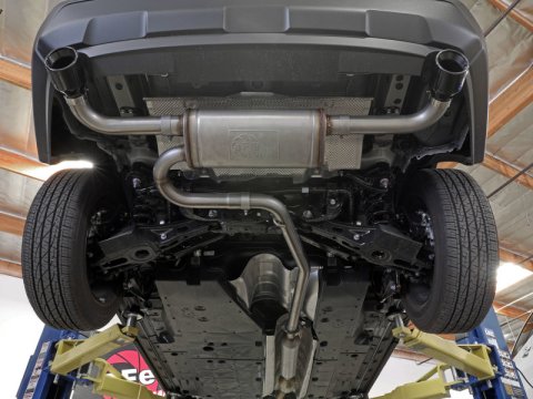 aFe POWER Takeda 19-21 Toyota RAV4 L4-2.5L 304SS CB Exhaust w/ Black Tips thumbnail 6