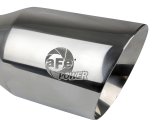 aFe MACH Force-Xp Univ 304 SS Double-Wall Clamp-On Exhaust Tip - Polished - 3in Inlet - 4.5in Outlet thumbnail 9