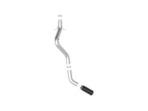 aFe Large Bore-HD 5 IN 409 SS DPF-Back Exhaust System w/Black Tip 20-21 GM Truck V8-6.6L thumbnail 7