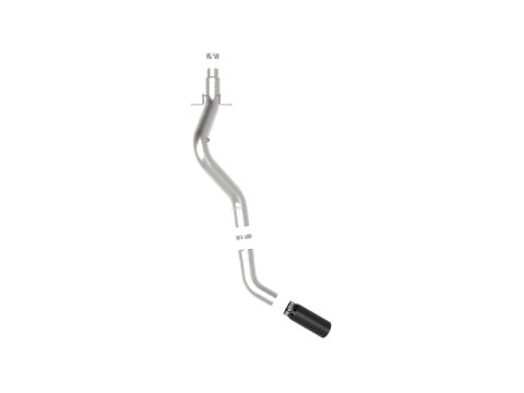 aFe Large Bore-HD 5 IN 409 SS DPF-Back Exhaust System w/Black Tip 20-21 GM Truck V8-6.6L thumbnail 9