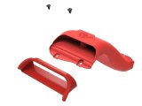 aFe Rapid Induction Dynamic Air Scoop 2021+ Ford F-150V6/V8 - Red thumbnail 5