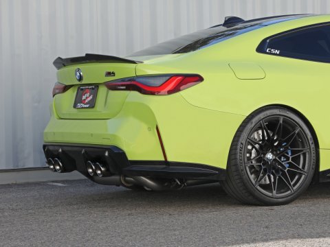 aFe MACH Force XP Exhausts Cat-Back SS 21 BMW M2 Competition L6-3.0L w/Polished Tips thumbnail 7