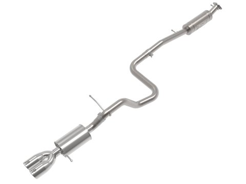 aFe Takeda Series 2 1/2in 304 SS Cat-Back 14-19 Ford Fiesta L4-1.6L (t) w/Polished Tip