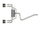 aFe MACH Force XP 3in-2.5in 304SS Exhaust Cat-Back 15-20 Audi S3 L4-2.0L (t) - Carbon Tips thumbnail 9