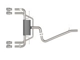 aFe MACH Force XP 3in-2.5in 304SS Exhaust Cat-Back 15-20 Audi S3 L4-2.0L (t) - Polished Tips thumbnail 6