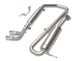 aFe 18-21 Suzuki Jimny Takeda 2-1/4in. 304 SS Cat-Back Exhaust w/ Polished Tip thumbnail 6