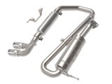 aFe 18-21 Suzuki Jimny Takeda 2-1/4in. 304 SS Cat-Back Exhaust w/ Polished Tip thumbnail 7
