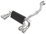 aFe MACH Force XP Exhausts Cat-Back SS 19-21 BMW M2 Competition L6-3.0L w/Polished Tips thumbnail 4