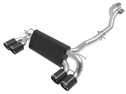 aFe MACH Force XP Exhausts Cat-Back SS 19-21 BMW M2 Competition L6-3.0L w/Carbon Fiber Tips thumbnail 5