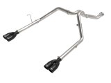 aFe Vulcan Series 3in 304SS DPF-Back 21 Jeep Gladiator V6-3.0L (td) Dual Black Tip thumbnail 2