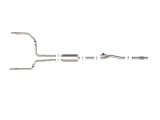 aFe Gemini XV 4in to Dual 3in 304 SS Cat-Back Exhaust w/ Cutout 19-21 GM Silverado/Sierra V8-6.2L thumbnail 9
