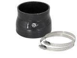 aFe 3.5in ID to 3in ID x 2.5in L Reducing Coupler - Black thumbnail 1
