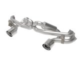 aFe MACH Force XP 2.25in-2.5in 304SS Exhaust Cat-Back 20-22 Porsche Cayman GT4 (718) - Polished Tips thumbnail 3