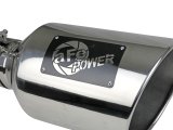 aFe Power MACH Force-Xp 304 Stainless Steel Clamp-on Exhaust Tip - Polished thumbnail 3