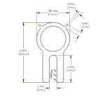 aFe MagnumFORCE Spare Parts Trim Seal Kit (1/16IN X 7/16IN) x 36IN L thumbnail 4