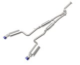 aFe POWER Takeda 16-17 Lexus IS200t L4-2.0L (t) 2.5in-3in 304 SS CB Exhaust w/ Blue Tip thumbnail 1