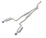 aFe POWER Takeda 16-17 Lexus IS200t L4-2.0L (t) 2.5in-3in 304 SS CB Exhaust w/ Blue Tip thumbnail 2