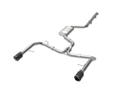 aFe 19-21 VW Jetta GLI (MKVII) L4-2.0L (t) MACH Force-Xp 304 SS Cat-Back Exhaust System Carbon Tips